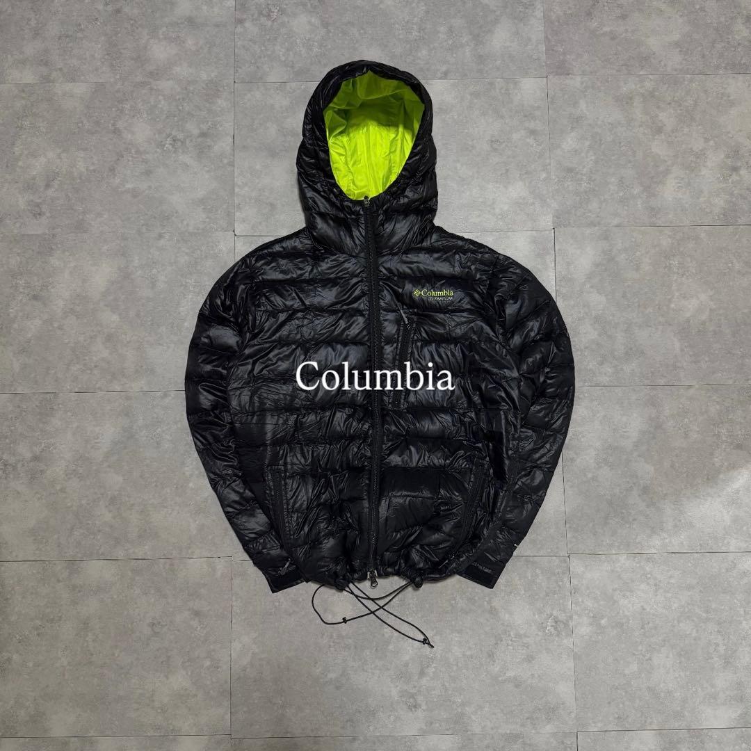 【今期大注目❗️】columbia マウンテンパーカー　パフダウン　グレー　L