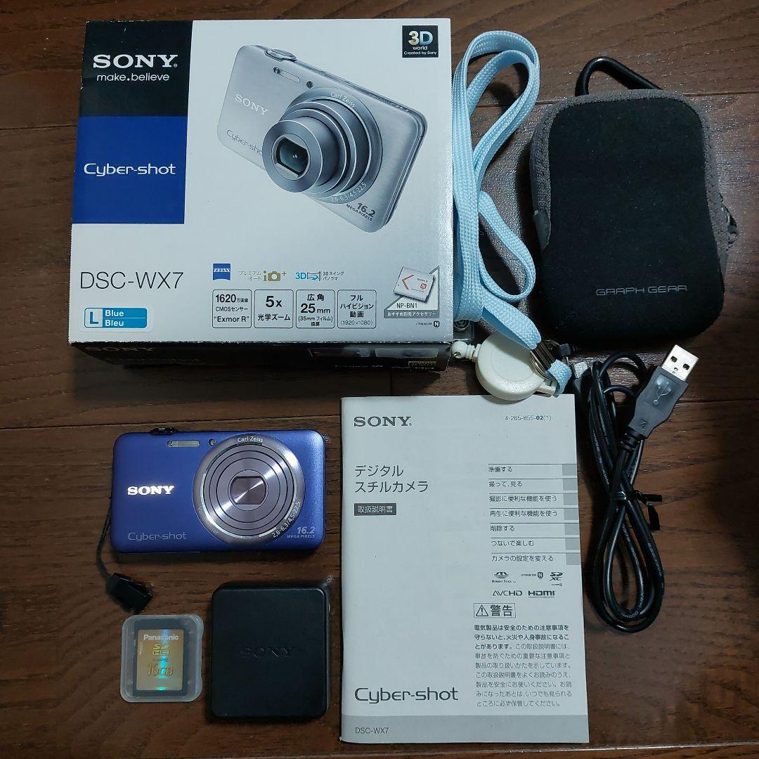 デジタルカメラ sony cybershot DSC-WX7