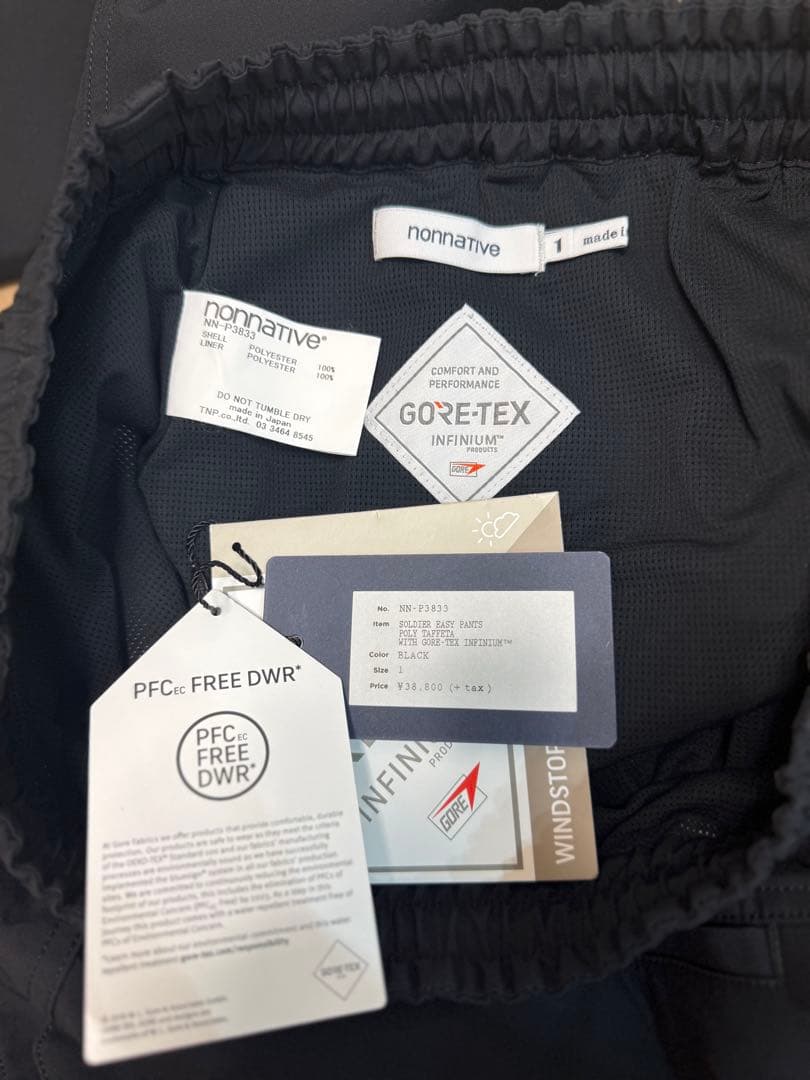 nonnative SOLDIER EASY PANTS サイズ1