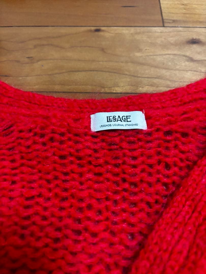 ジャーナルスタンダードレサージュ　AMYRIS Vネックカーディガン