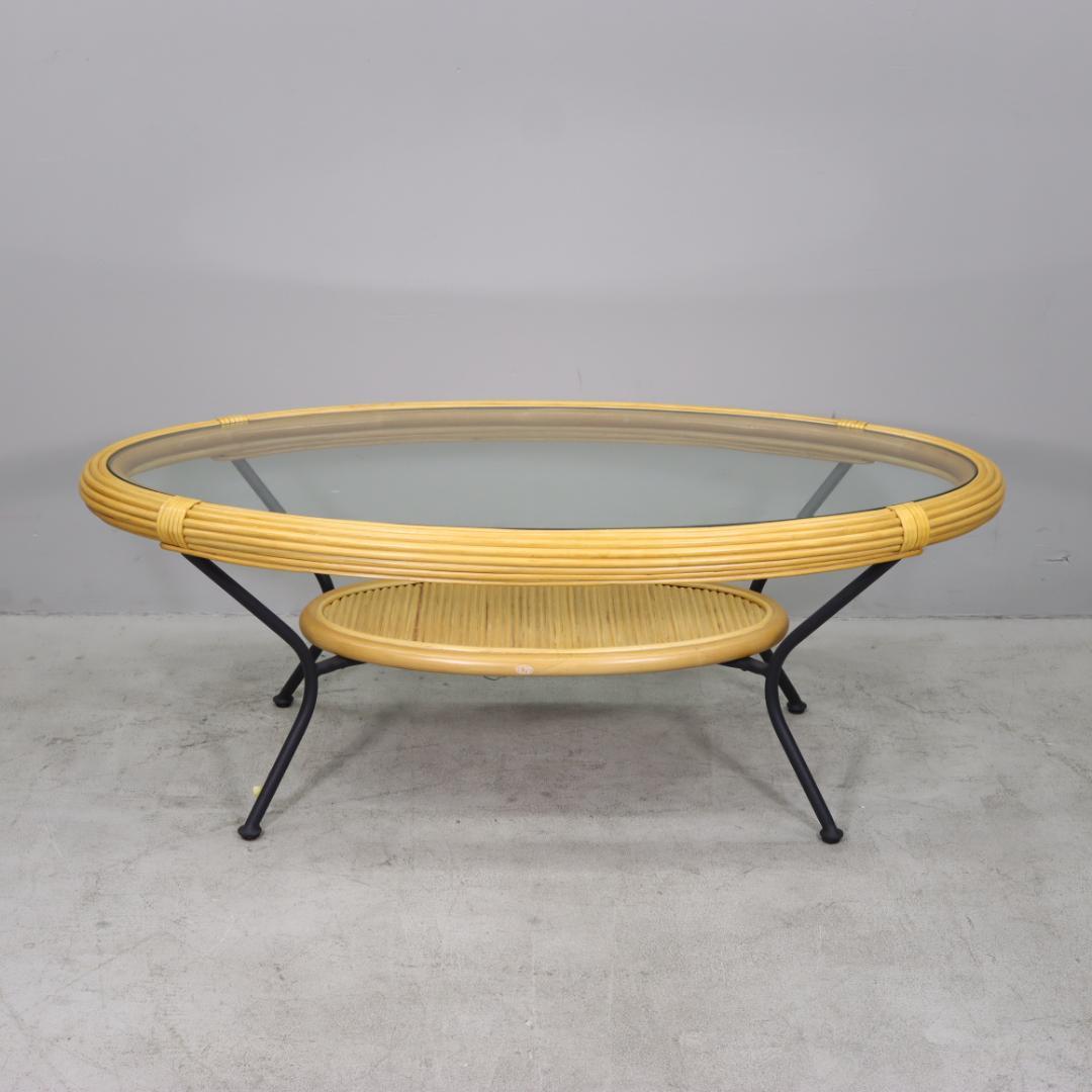 ACME アクメファニチャー BALBOA バルボア ガラス コーヒーテーブル