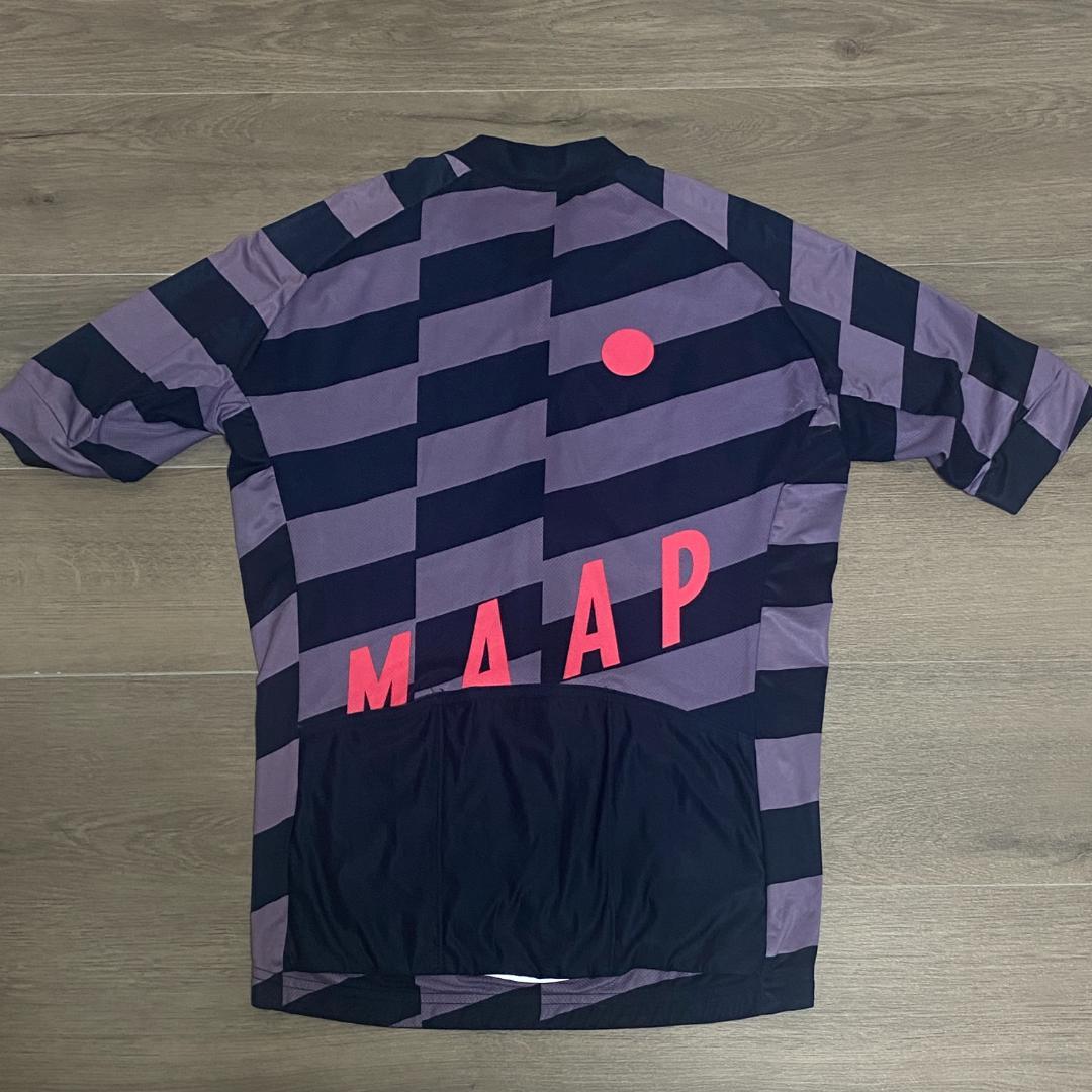 【美品】 Pro Fit ジャージ M 紫×紺 幾何柄