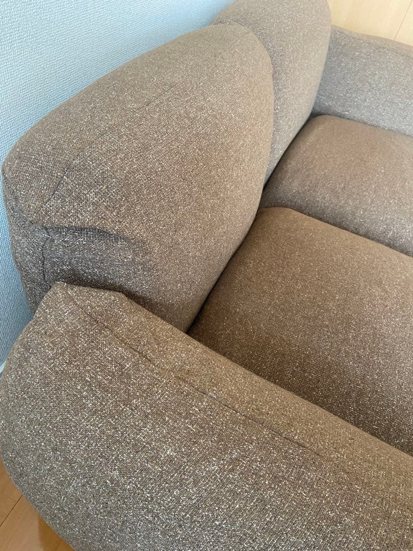 太郎と花子さま専用　arflex マレンコ ソファ 2シーター　ブラウン