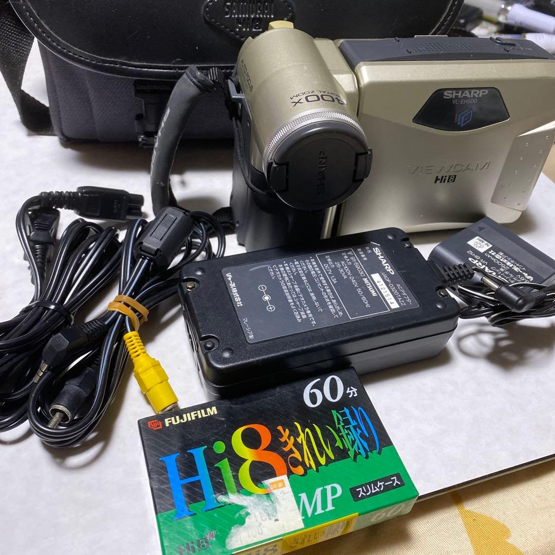 SHARP VideoHi8 ビデオカメラ　VL-EH500 ⑦