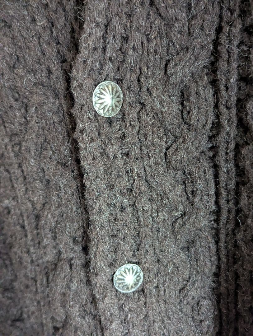 Ron Herman コンチョ付き ケーブルニット