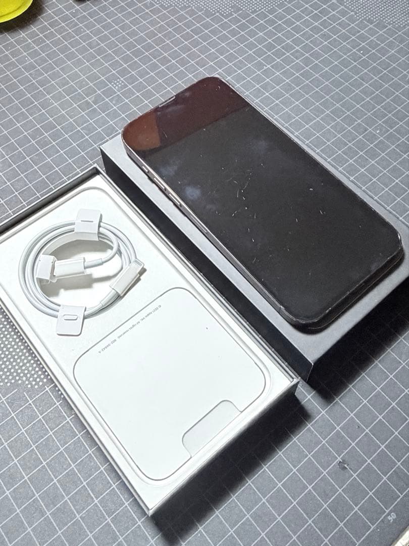 Apple iPhone 13ProMax スペースグレー 本体 充電ケーブル付