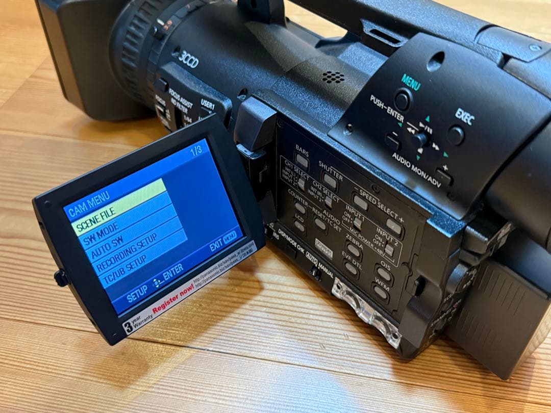 Panasonic AG-HMC155 パナソニック　ビデオカメラ