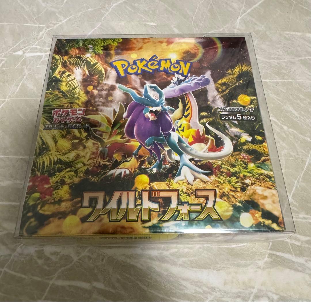 プ*ン様 ポケカ スカーレット&バイオレット 拡張パック ワイルドフォース　新品