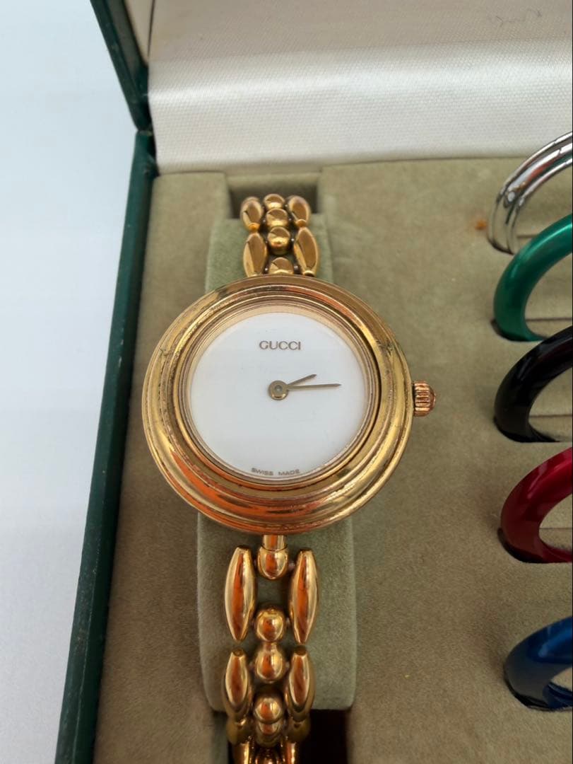 GUCCI チェンジベゼルウォッチ レディース