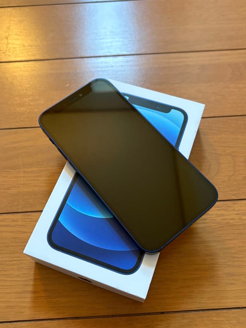 Apple iPhone 12mini ブルー 本体 元箱付き