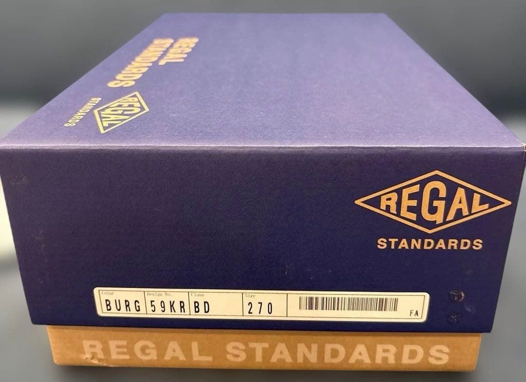 REGALリーガルスタンダード59KRバーガンディ ローファービジネスシューズ