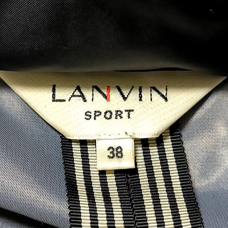 ランバン スポール　ゴルフ　レディース　ライト ダウンジャケット　38サイズ　黒