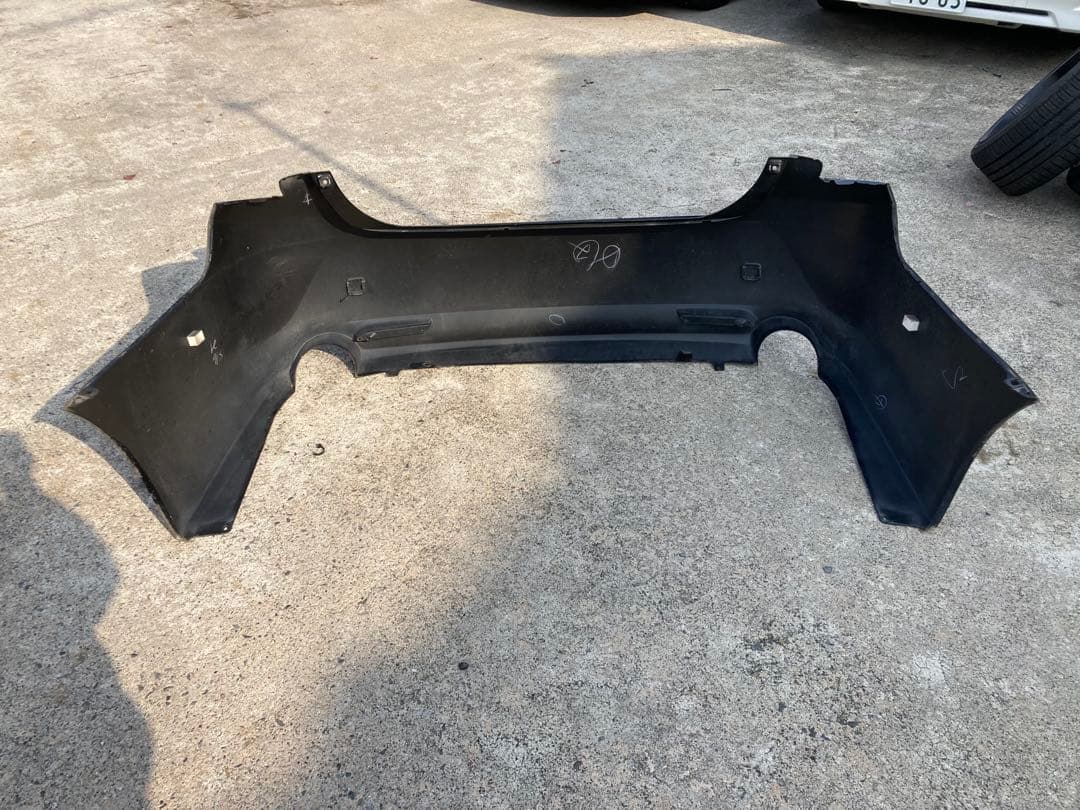 GRX130 マークX 中期　リアバンパー　黒　202 ポン付けOK