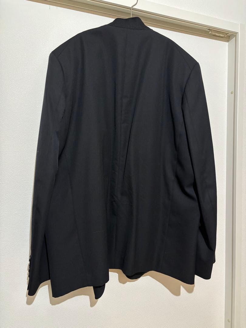 【美品】CINOH ブラック ノーカラージャケット