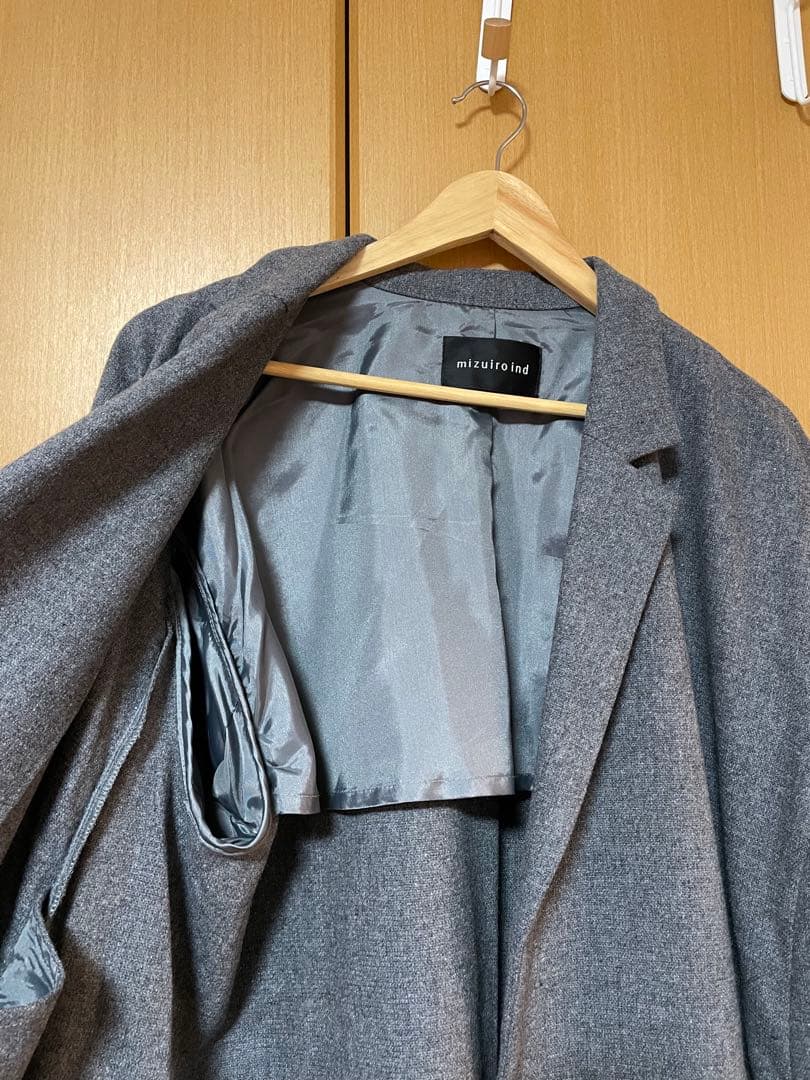 ウールブレンドテーラードジャケット