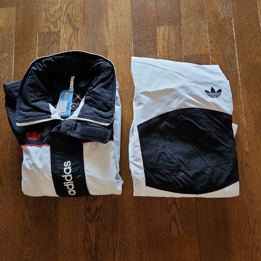 adidas　アディダス　スノーボード　スキーウェア　上下セット　S　白×黒×赤