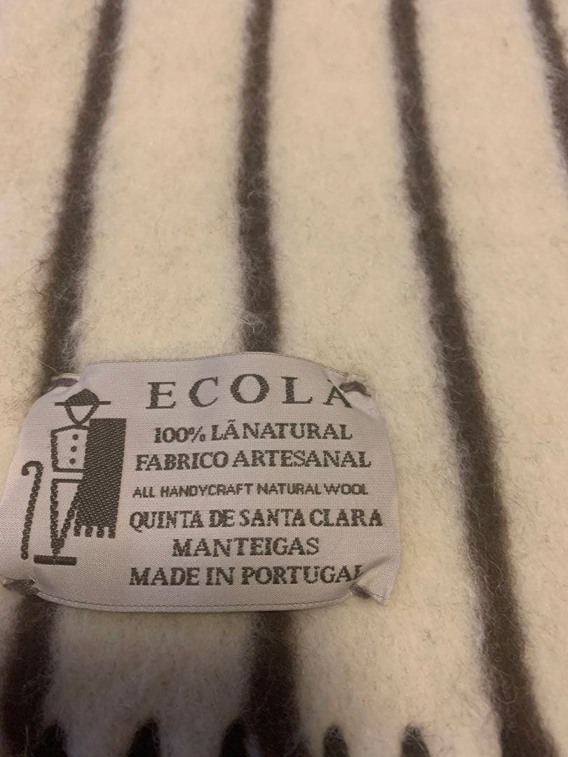 ecla エコラ　ブランケット　ウール　シングル