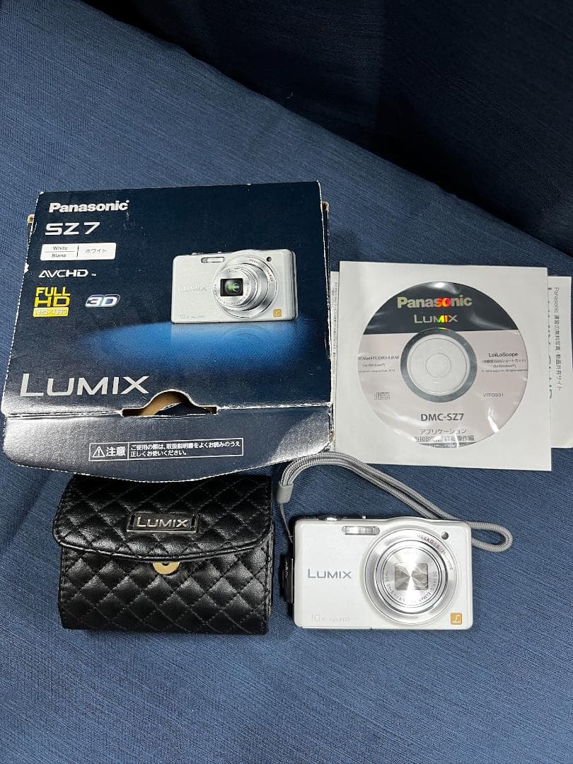Panasonic LUMIX DMC-SZ7 専用ケース付き