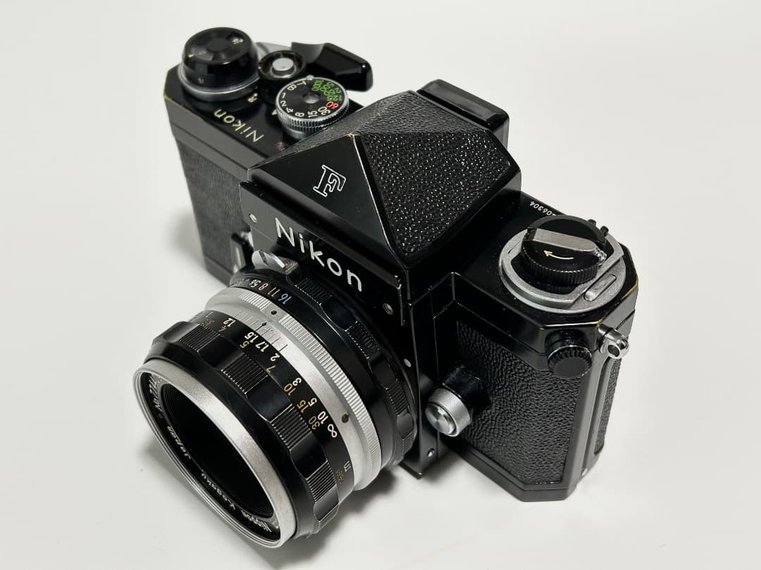 NIKON F アイレベル ブラック 後期 + H Auto 50mm F2