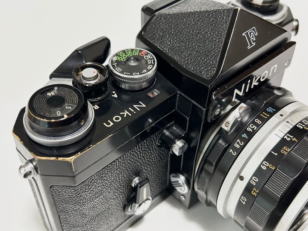 NIKON F アイレベル ブラック 後期 + H Auto 50mm F2