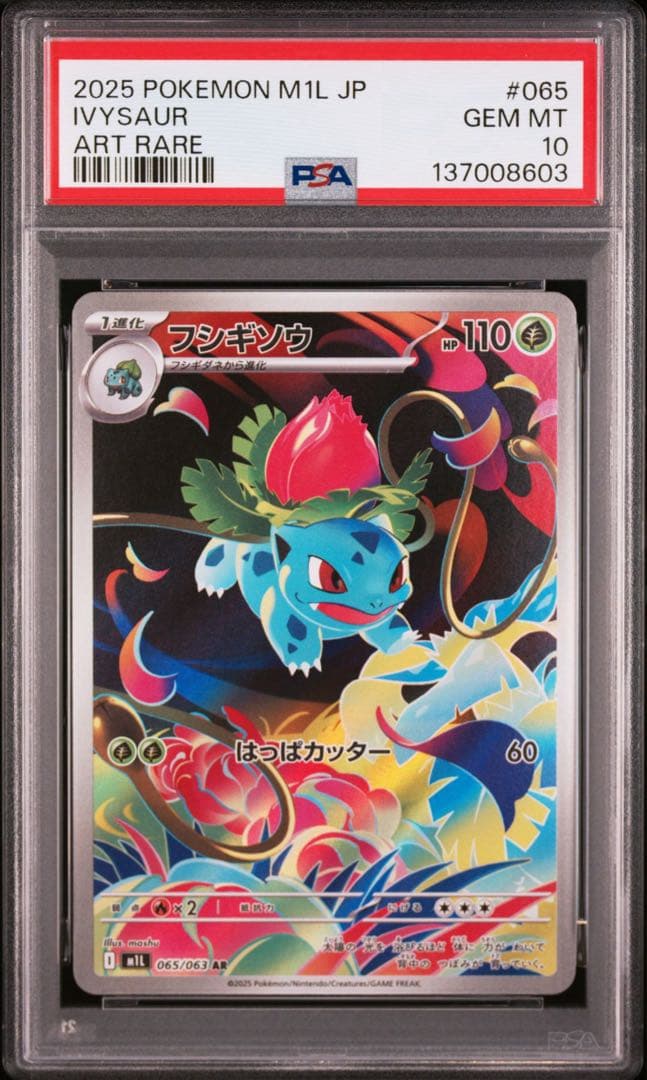 【PSA10】ポケモンカード　メガフシギバナex フシギダネ　フシギソウ　3連番