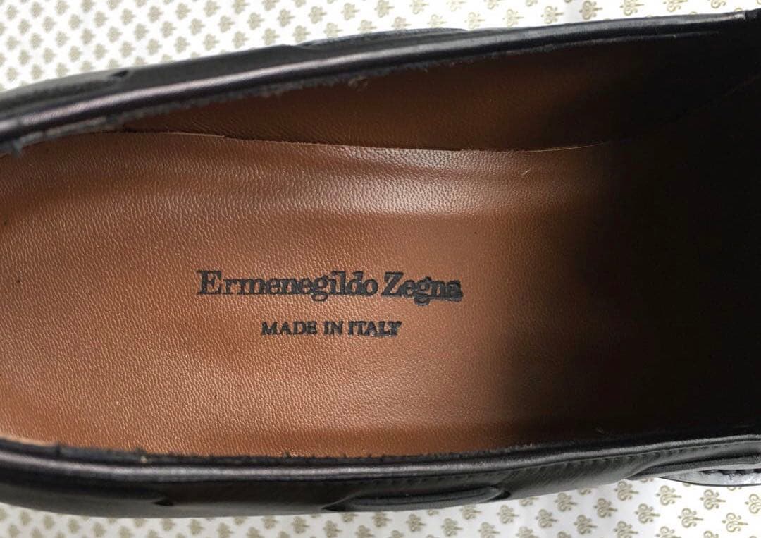 Ermenegildo Zegna 高級本革タッセルローファー