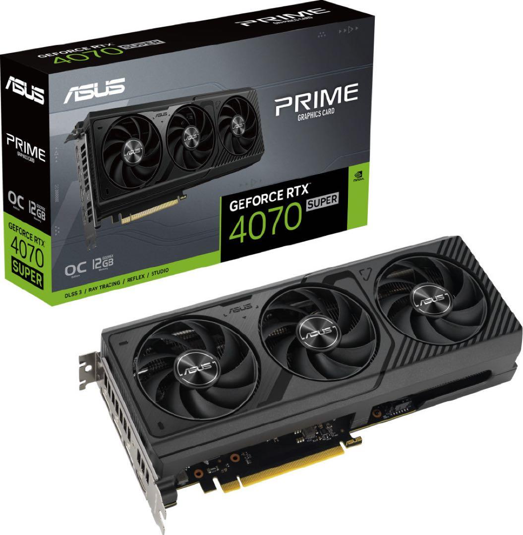 【新品未開封】ASUS GeForce RTX 4070 Super