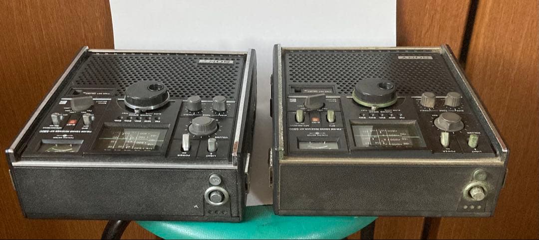 SONY スカイセンサー ICF-5800 2台セットです。
