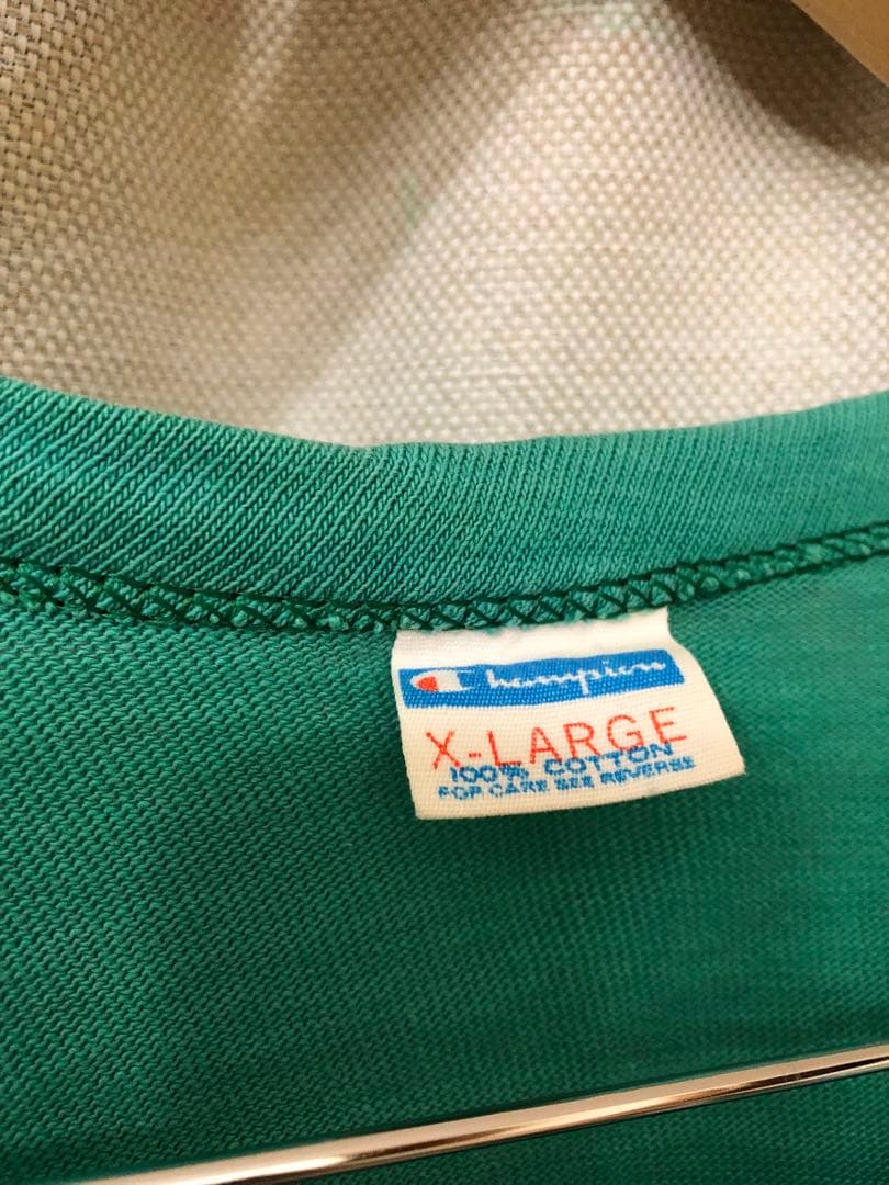 70's champion NOTRE DAME バータグ フットボールtシャツ