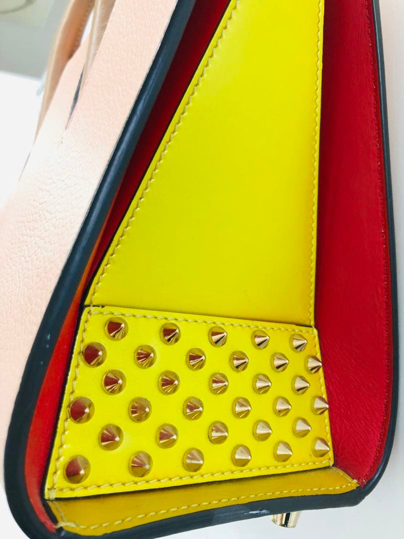 極美品 クリスチャンルブタン パロマ 2way バッグ