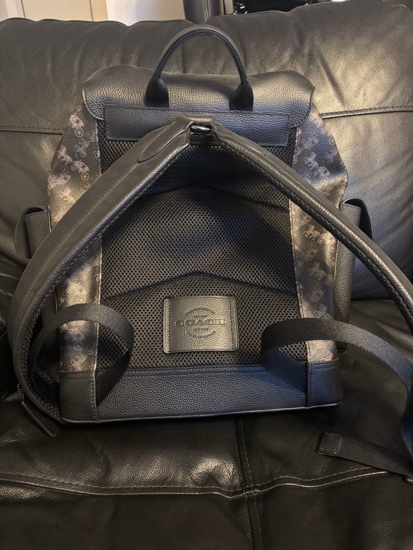 COACH メンズ リュック 馬車柄 最終値下げ