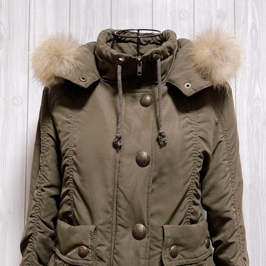 モッズコート ミリタリー ジャケット リアルファー 平成ギャル y2k グランジ