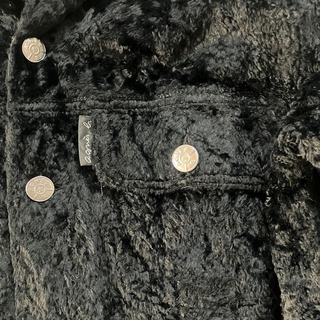 agnès b.　アニエスベー　ジャケット フェイクファー