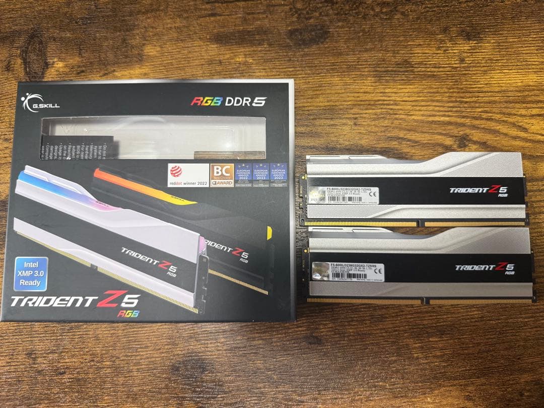 G.SKILL Trident Z5 RGB DDR5 メモリー 32GB×2