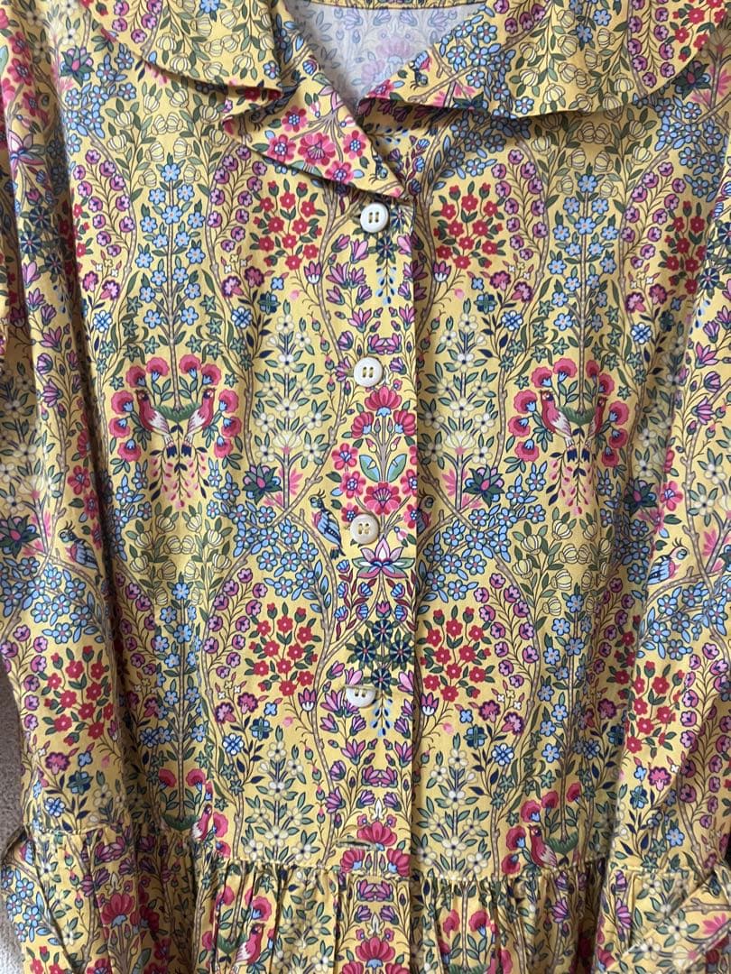 Jane Marple Dans Le Salon リバティ ワンピース