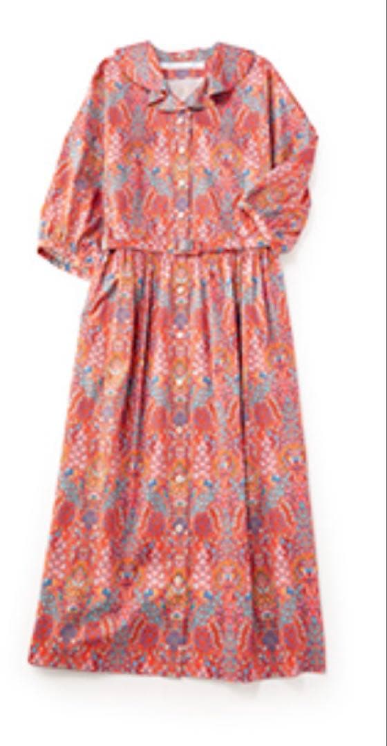 Jane Marple Dans Le Salon リバティ ワンピース