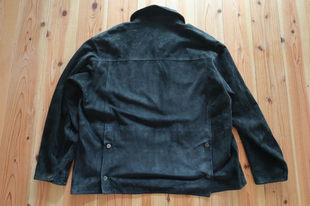 ジャケット・アウター CCU CHORE JACKET BLACK SHEEP SUEDE 2