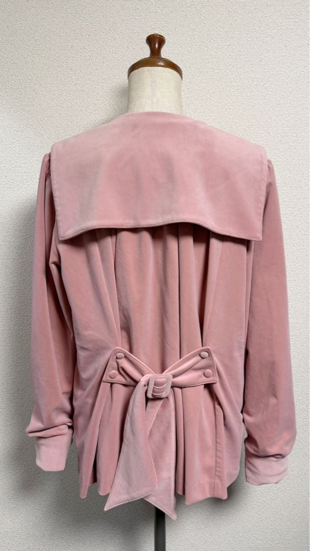 フィジカルドロップ レディ別珍ジャケット ピンク レギュラーサイズ セーラー