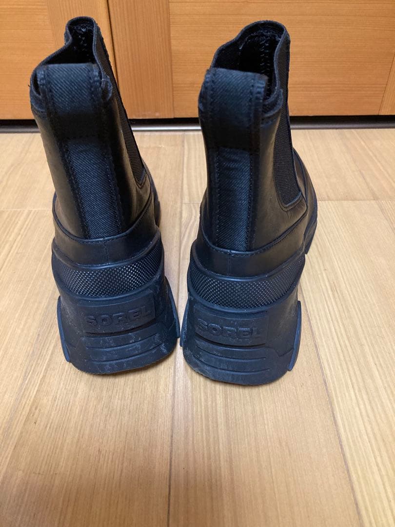 美品 SOREL ソレル ブレックスブーツ 黒 23.5㎝