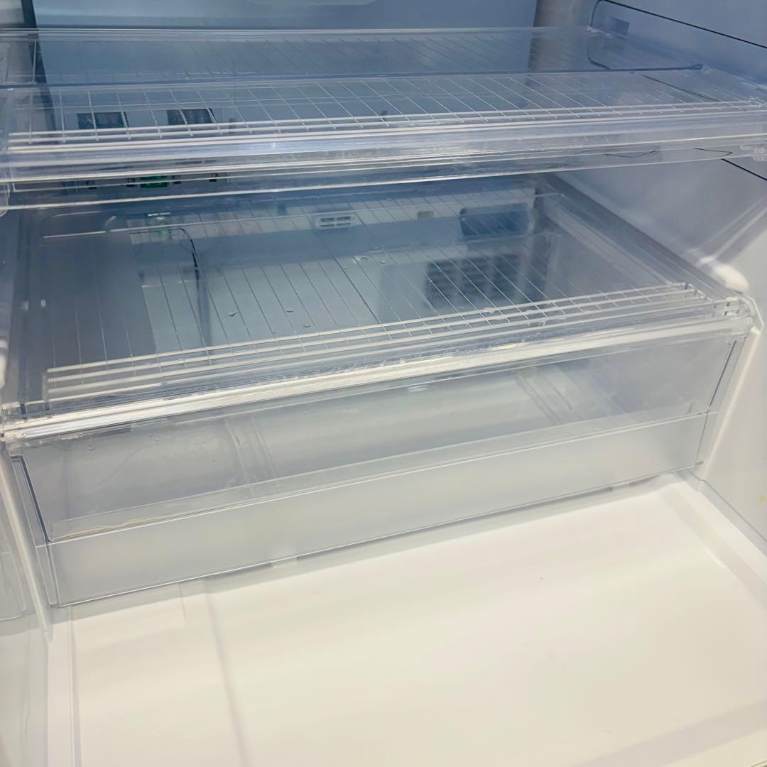 SHARP 350L 冷蔵庫 両開き ロータイプ 20年製【地域限定配送無料】