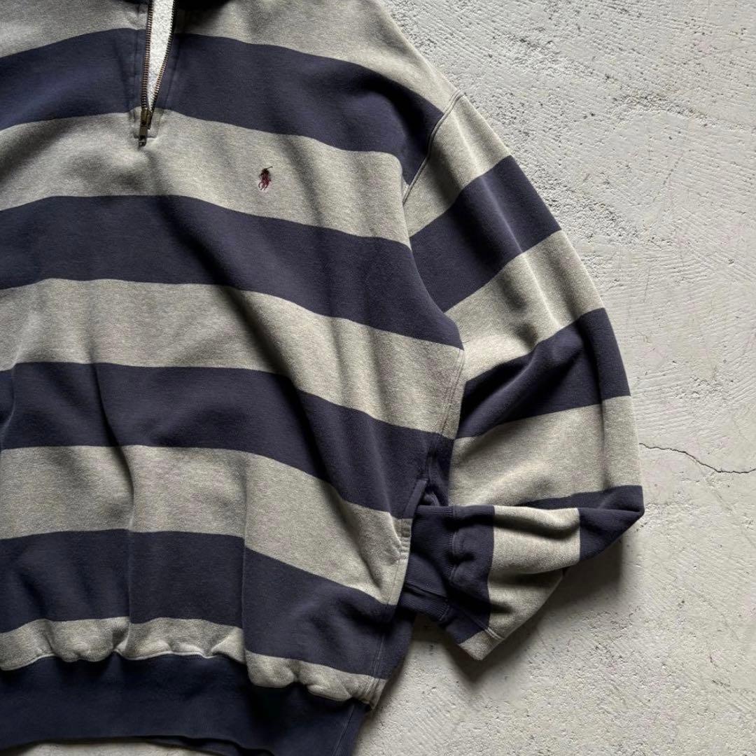 トップス Polo Ralph Lauren Stripe Sweat Shirt L