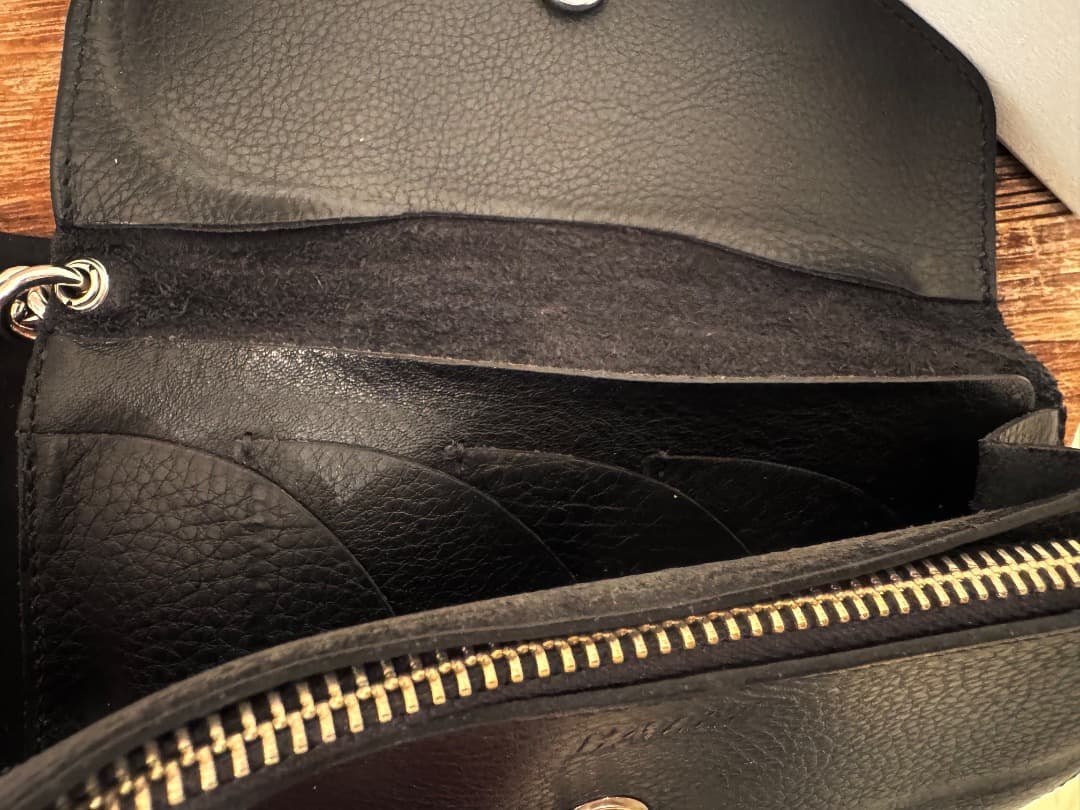 即完売品calee山田蓮silver925本革レザートラッカーウォレットチェーン