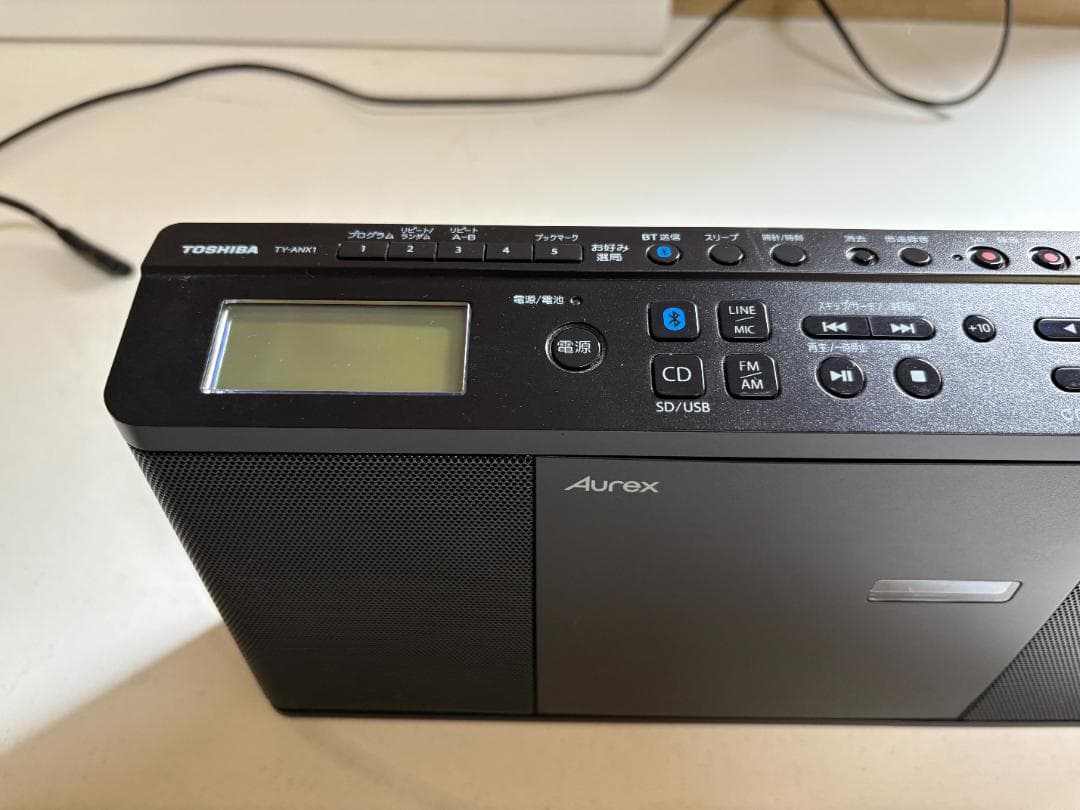 TOSHIBA 東芝 CDラジオ Aurex TY-ANX1 2021年製