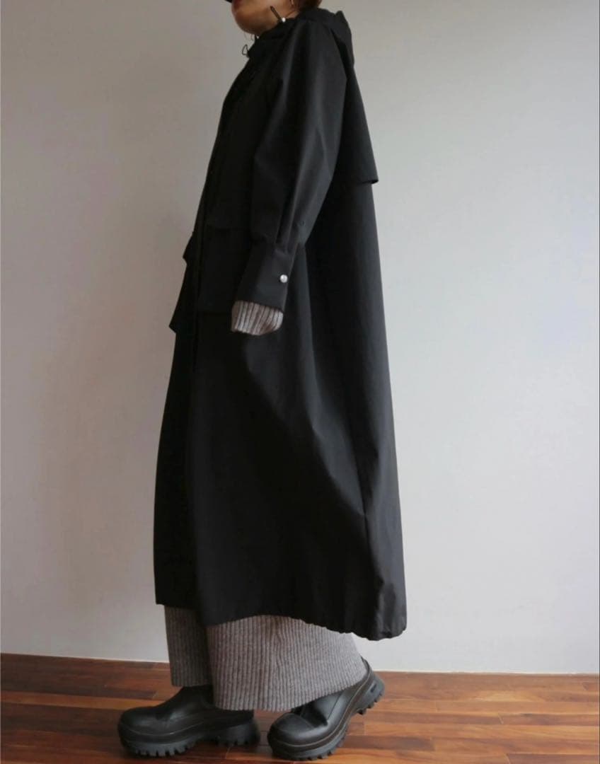 TRUNC88 レインコート　ブラック