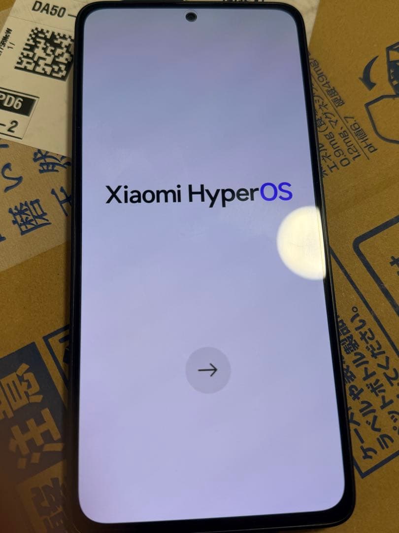 Redmi Note 14 5G 台湾版128GB本体のみ美品 シャッター音なし