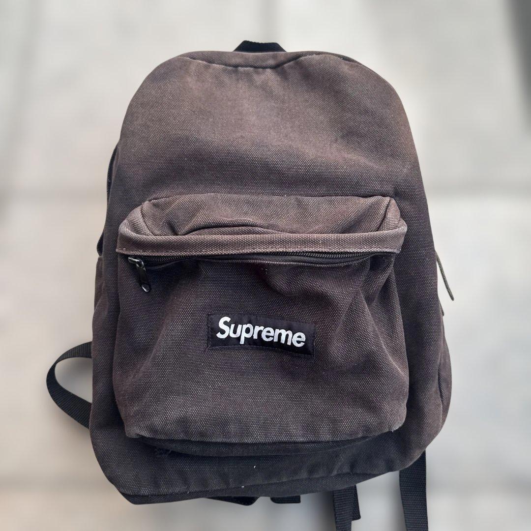 supreme backpack Black シュプリーム　リュックバックパック