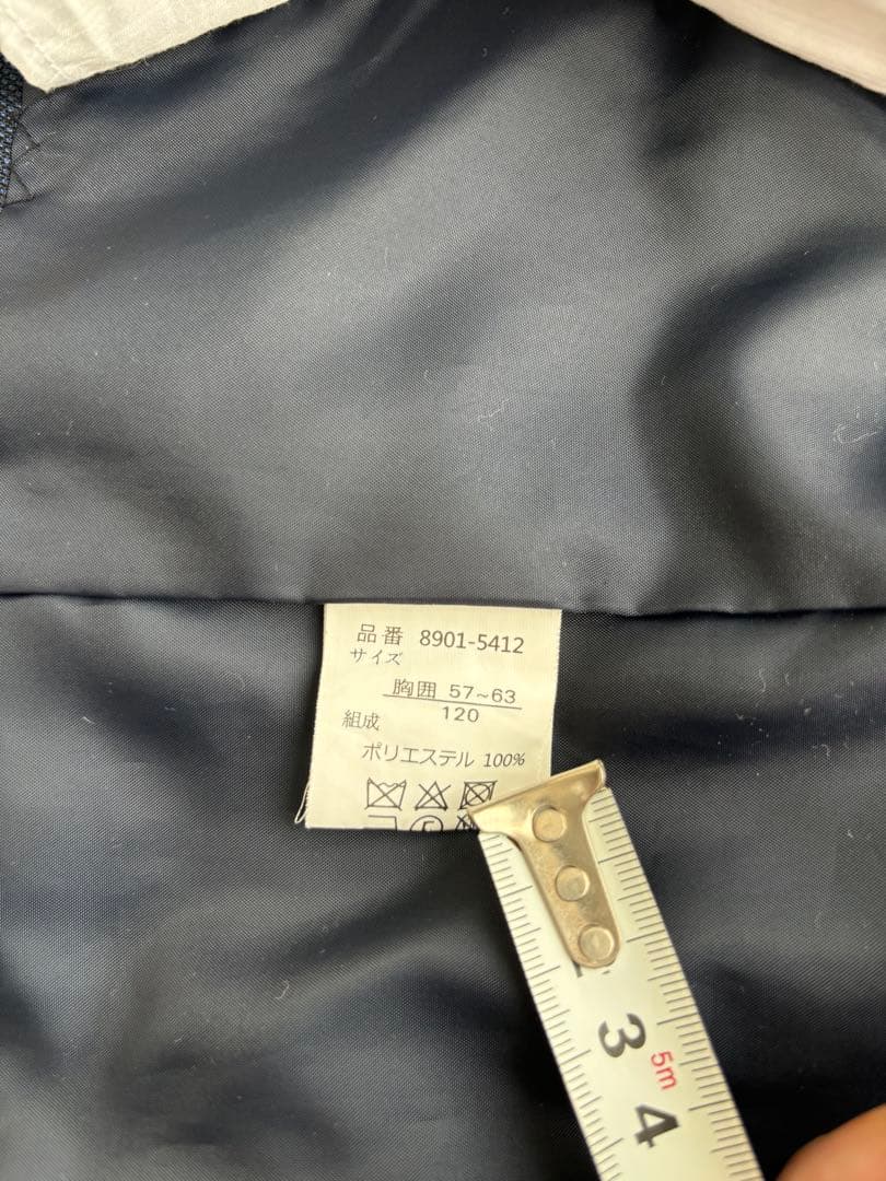 Chopin　ショパン　120cm スーツ上下　卒園　入学式　長ズボン　ネイビー