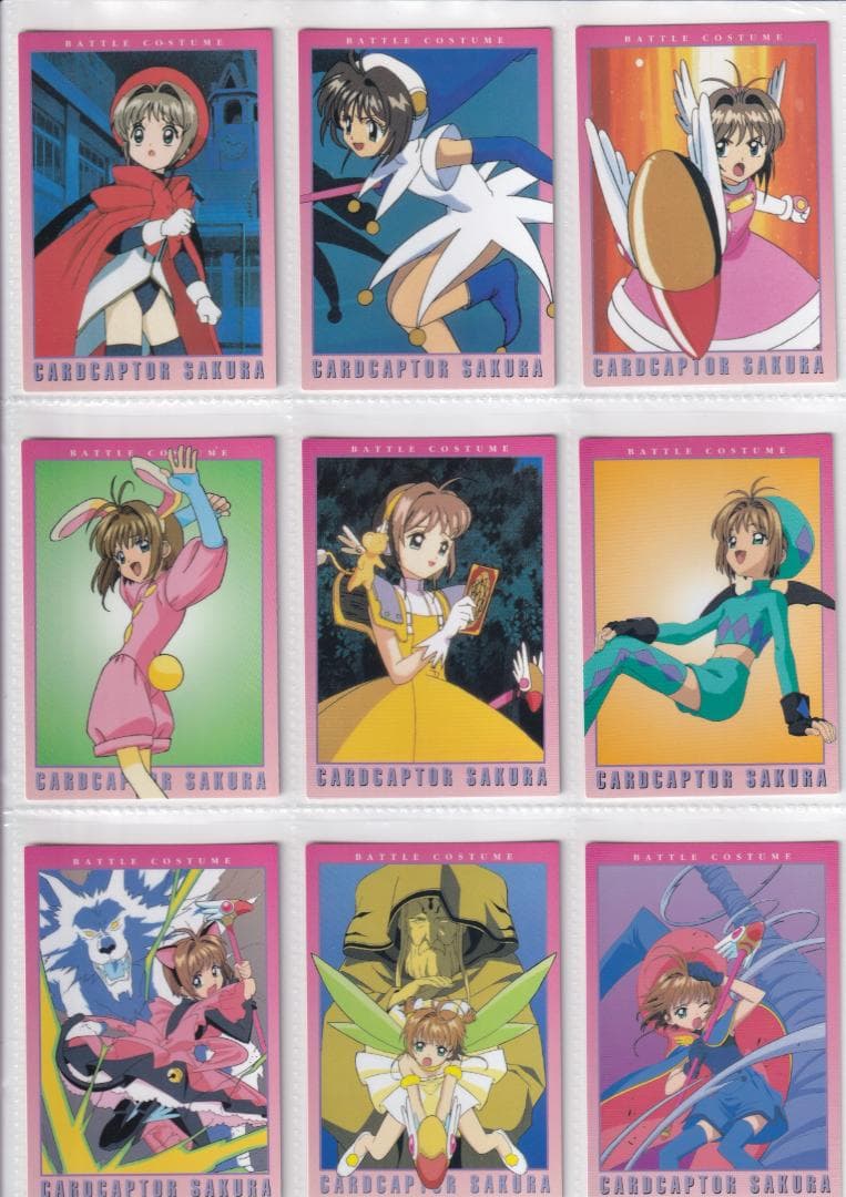 カードキャプターさくら　バンダイ　カードダスマスターズ１　全種フルコンプ