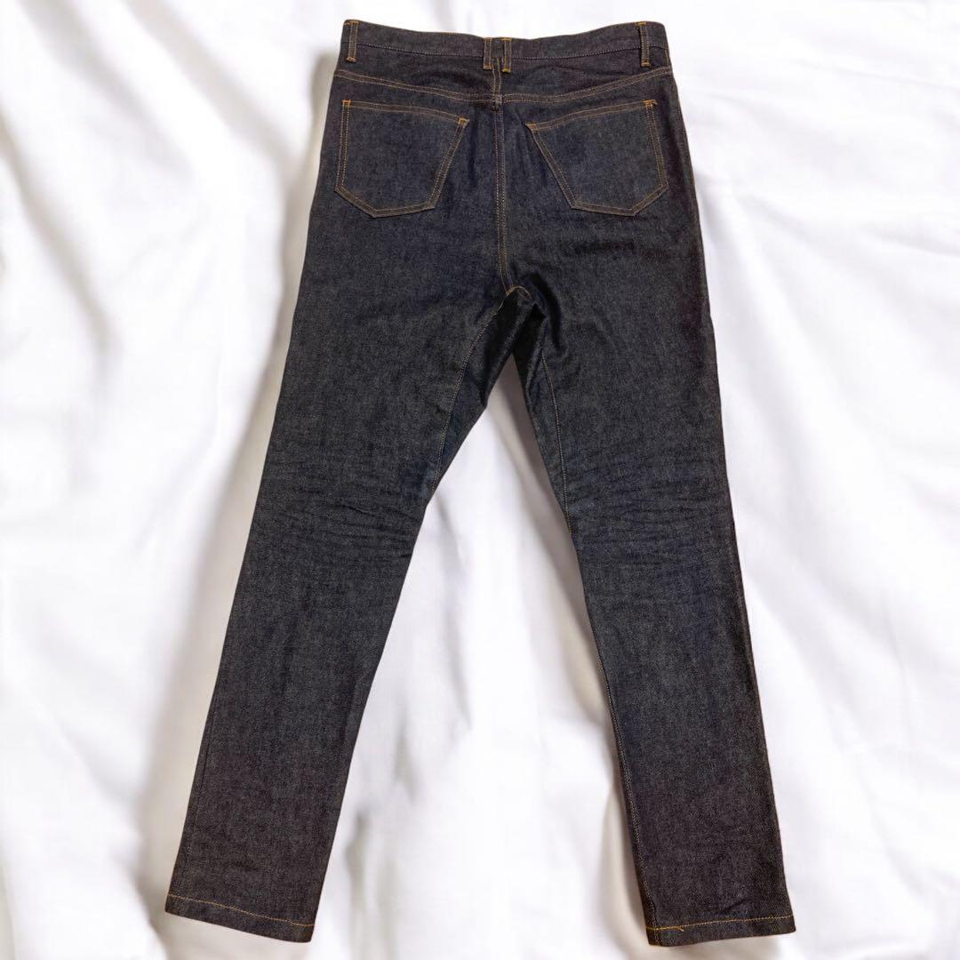 新品タグ付き　ato アトウ　ストレッチデニム　サルエルパンツ　46 ネイビー