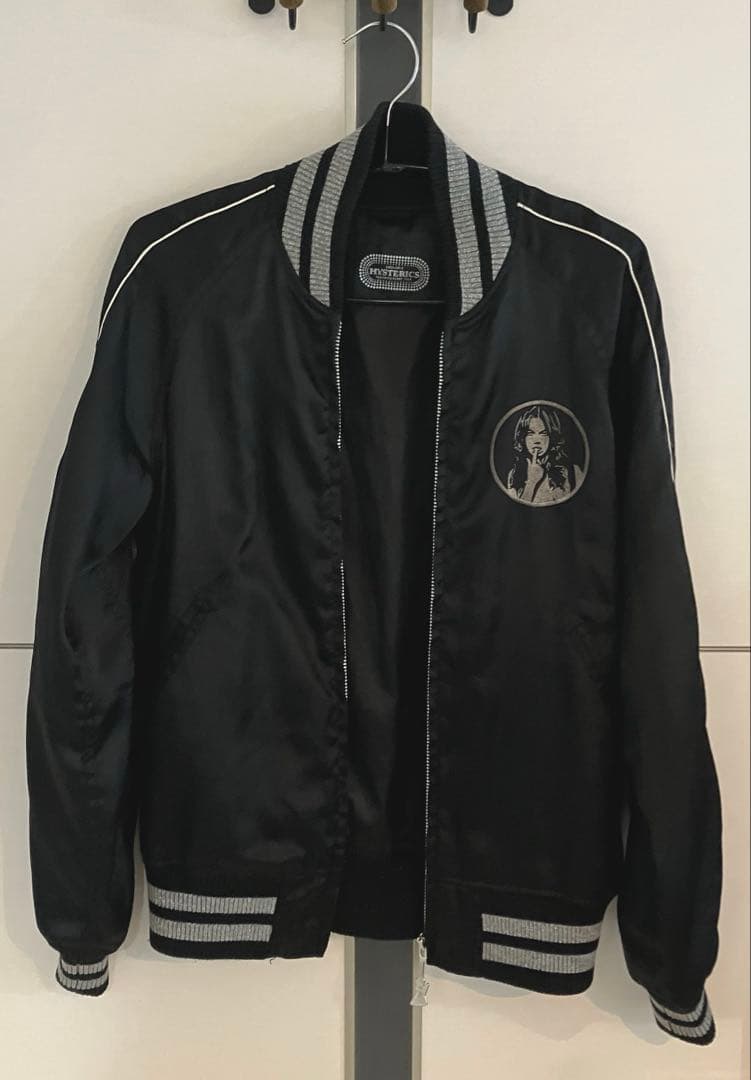 【8/17まで値下げ!!】 Hysteric Glamour スカジャン 黒